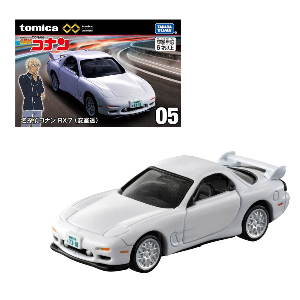 TOMICA PREMIUM UNLIMITED 05 DETECTIVE CONAN RX-7 (TORU AMURO) TOMICA PREMIUM UNLIMITED 05 DETECTIVE CONAN RX-7 (TORU AMURO)